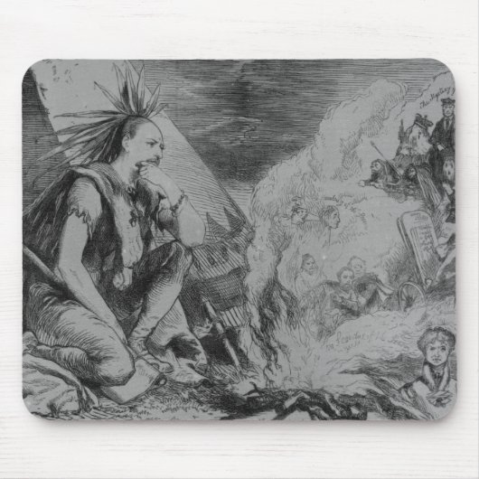 Afbeeldingen in het vuur! muismat (Voorkant)