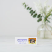 afbeeldingen, Jesusa Ricoy-Olariagajesus.. - Geper Mini Visitekaartje (Staand voorkant)