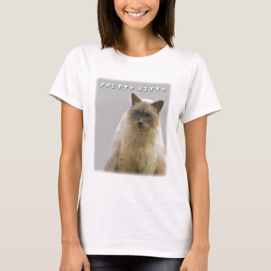 Afbeeldingen katten op t-shirts voor vrouwelijke k (Voorkant)