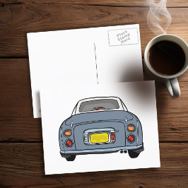Afbeeldingen Lapis Grey Figaro Motor Briefkaart
