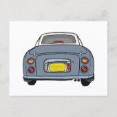 Afbeeldingen Lapis Grey Figaro Motor Briefkaart (Voorkant)
