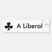afbeeldingen, liberaal bumpersticker (Voorkant)