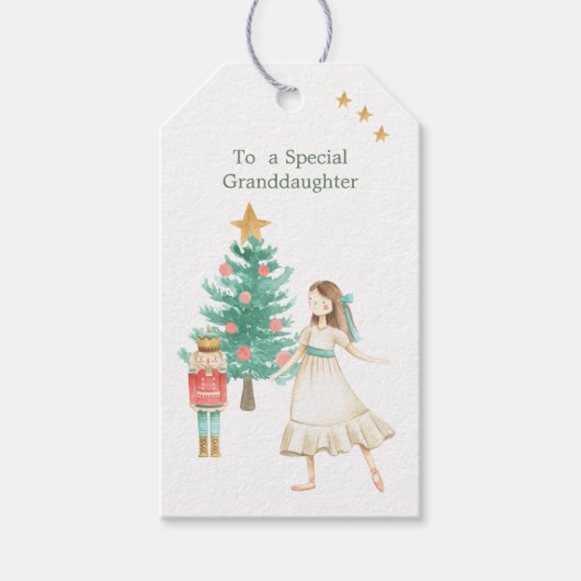 Afbeeldingen met kerstcadeautjes cadeaulabel (Voorkant)