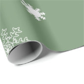 Afbeeldingen met lichtgroene zwart-chromatische sn cadeaupapier (Rol Hoek)