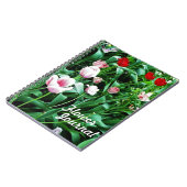 Afbeeldingen met rode en roze tulpen notitieboek (Linkerzijde)