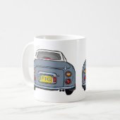 Afbeeldingen Monogram Lapis Grey Figaro Car Koffiemok (Voorkant links)