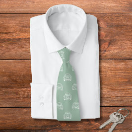 Afbeeldingen Monoline Emerald Green Figaro Stropdas