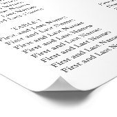 AFBEELDINGEN ONDER HET STARTPLAATSSCHEMA|DIY KLEUR POSTER (Hoek)