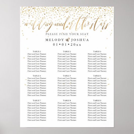 AFBEELDINGEN ONDER HET STARTPLAATSSCHEMA|DIY KLEUR POSTER (Voorkant)