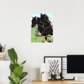 Afbeeldingen op het werk in pinto poster (Thuiskantoor)