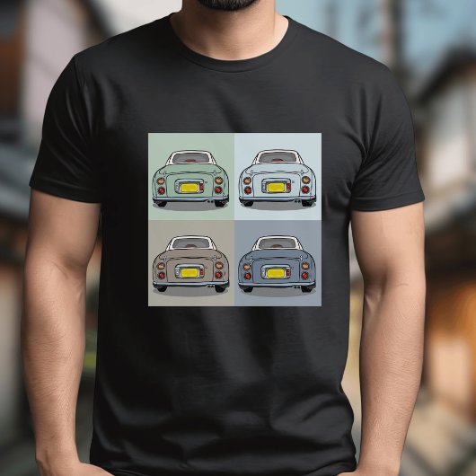Afbeeldingen Seizoen van figaro Car Graphic T-shirt