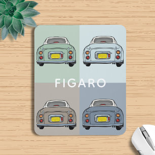 Afbeeldingen Seizoenen figaro Car Pattern-naam Muismat