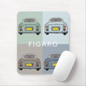 Afbeeldingen Seizoenen figaro Car Pattern-naam Muismat (Met muis)