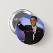 afbeeldingen, stem Obama, stem Obama Ronde Button 5,7 Cm (Voorkant /achterkant)