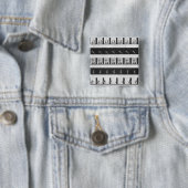 Afbeeldingen strips voor een praxinoscoop vierkante button 5,1 cm (In situ)