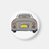 Afbeeldingen Topaz Mist Figaro Car Magnet (Voorkant)