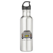 Afbeeldingen Topaz Mist Figaro Car Name Monogram Waterfles (Voorkant)