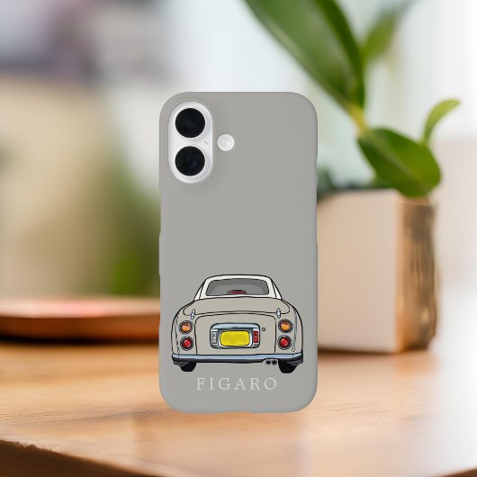 Afbeeldingen Topaz Mist Figaro Car Persoonlijk Case-Mate iPhone Case