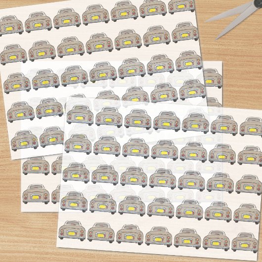 Afbeeldingen Topaz Mist Figaro Car Tissue Paper Tissuepapier