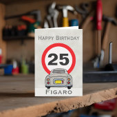 Afbeeldingen Topaz Mist Figaro Happy Birthday Card Kaart