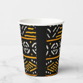 Afbeeldingen van Afrikaanse patroonpapier Papieren Bekers (Links)