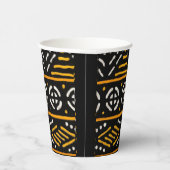 Afbeeldingen van Afrikaanse patroonpapier Papieren Bekers (Rechts)