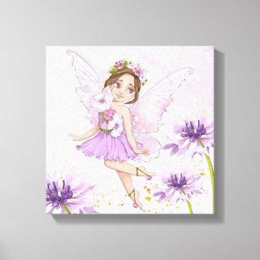 Afbeeldingen van Baby shower met milde kleuren van Canvas Afdruk (Voorkant)