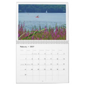 AFBEELDINGEN VAN CAYUGA LAKE-kalender Kalender (Feb 2027)