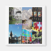 Afbeeldingen van Celeste Sheffey in Zwitserland Magneet (Voorkant)