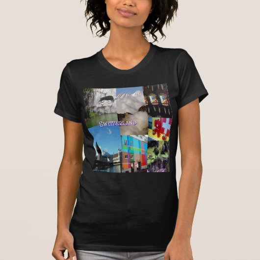 Afbeeldingen van Celeste Sheffey in Zwitserland T-shirt (Voorkant)