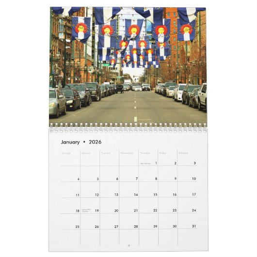 Afbeeldingen van Colorado Calendar Kalender (Jan 2026)