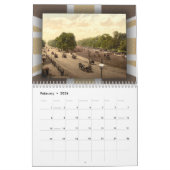 Afbeeldingen van de 12 maanden oude Londense kalen Kalender (Feb 2026)