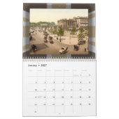 Afbeeldingen van de 12 maanden oude Londense kalen Kalender (Jan 2027)