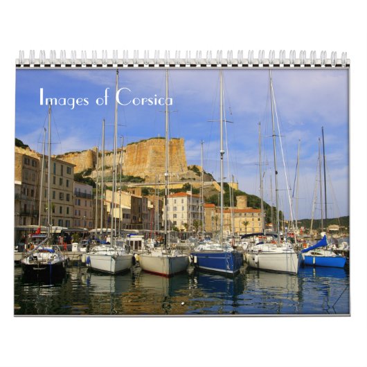 Afbeeldingen van de agenda van Corsica Kalender (Hoes)