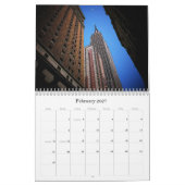 Afbeeldingen van de agenda van Manhattan Kalender (Feb 2027)
