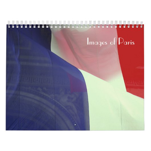 Afbeeldingen van de agenda van Parijs Kalender (Hoes)