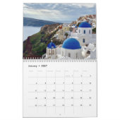 Afbeeldingen van de agenda van Santorini Kalender (Jan 2027)