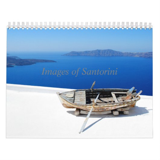 Afbeeldingen van de agenda van Santorini Kalender (Hoes)