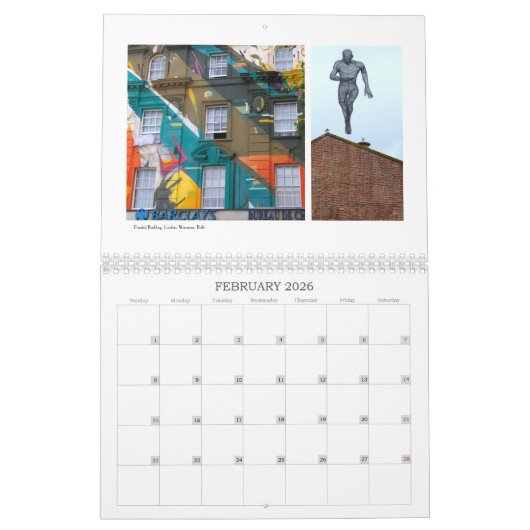 Afbeeldingen van de Engelse kalender (Feb 2026)
