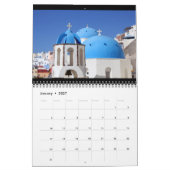 Afbeeldingen van de Griekse Wall Calendar Kalender (Jan 2027)