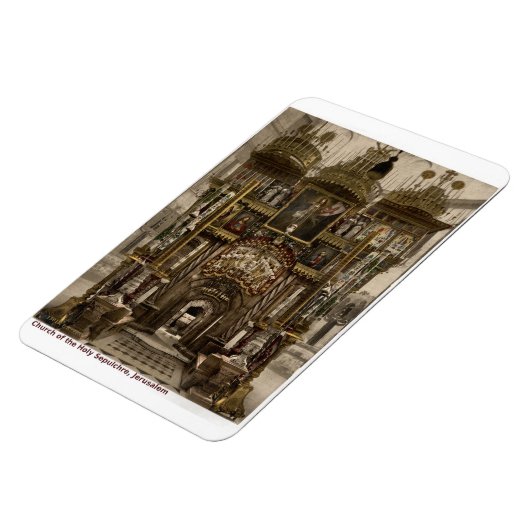 Afbeeldingen van de Heilige Sepulcher Magneet (Linkerzijde)
