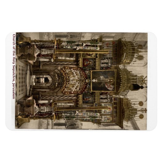 Afbeeldingen van de Heilige Sepulcher Magneet (Horizontaal)