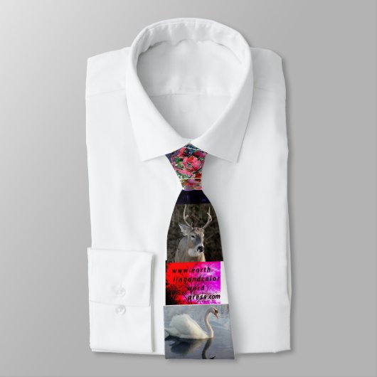 Afbeeldingen van de Natuur van Vegan Advocate Stropdas (Gebonden)