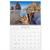Afbeeldingen van de oregon kalender (Jan 2027)