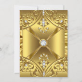 Afbeeldingen van gouddiamanten voor alle leeftijde kaart (Achterkant)