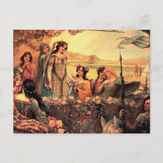 Afbeeldingen van Guinevere Vintage Briefkaart (Voorkant)