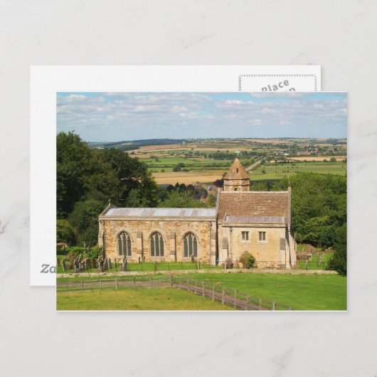 Afbeeldingen van het Engelse platteland Rockingham Briefkaart (Voorkant / Achterkant)