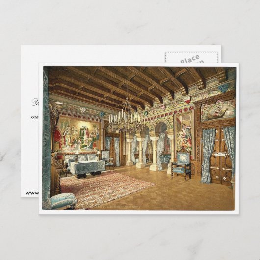 Afbeeldingen van het verhaal van Lohengrin, tekenk Briefkaart (Voorkant / Achterkant)