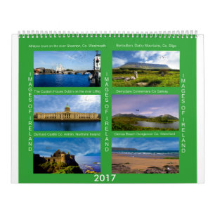Afbeeldingen van Ierland voor de Irish Calendar 20 Kalender