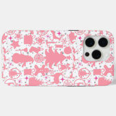 Afbeeldingen van Kerstmis in Roze Case-Mate iPhone Case (Achterkant (horizontaal))